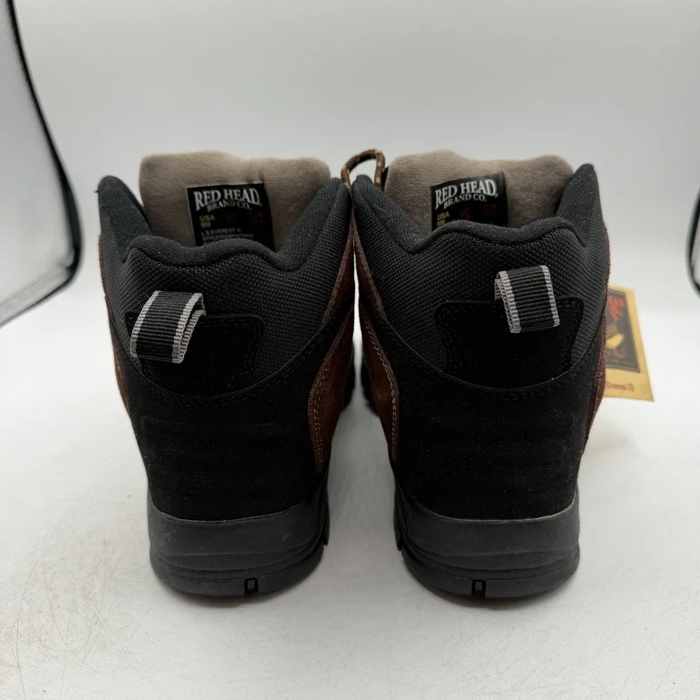 Red Head Everest III Boots Womens Sz 9 M Brown/Black Leather Hiking Outdoors NWT